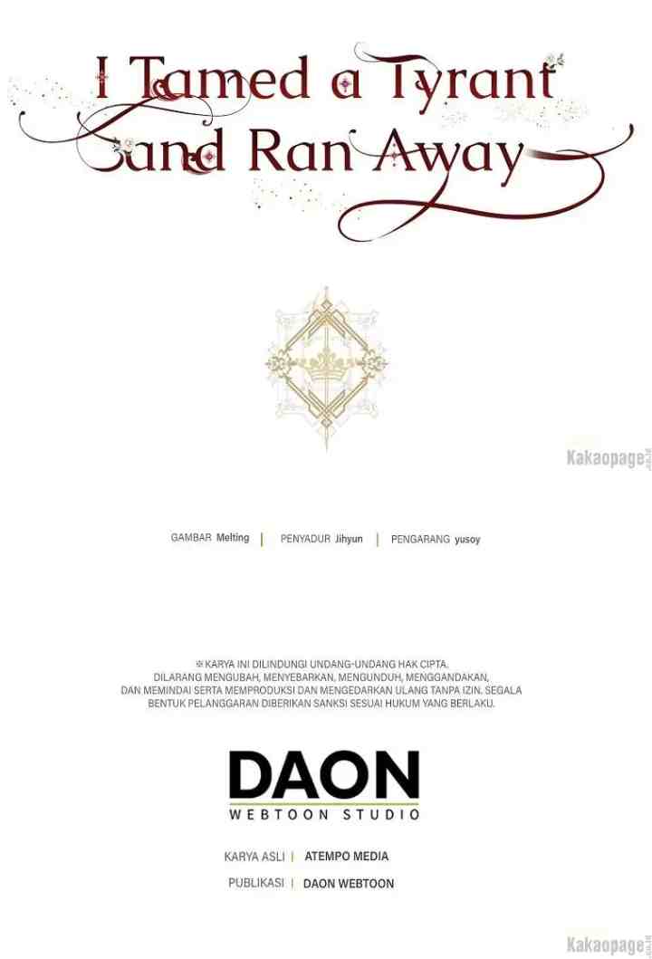 I Tamed a Tyrant and Ran Away chapter 77 halaman 20