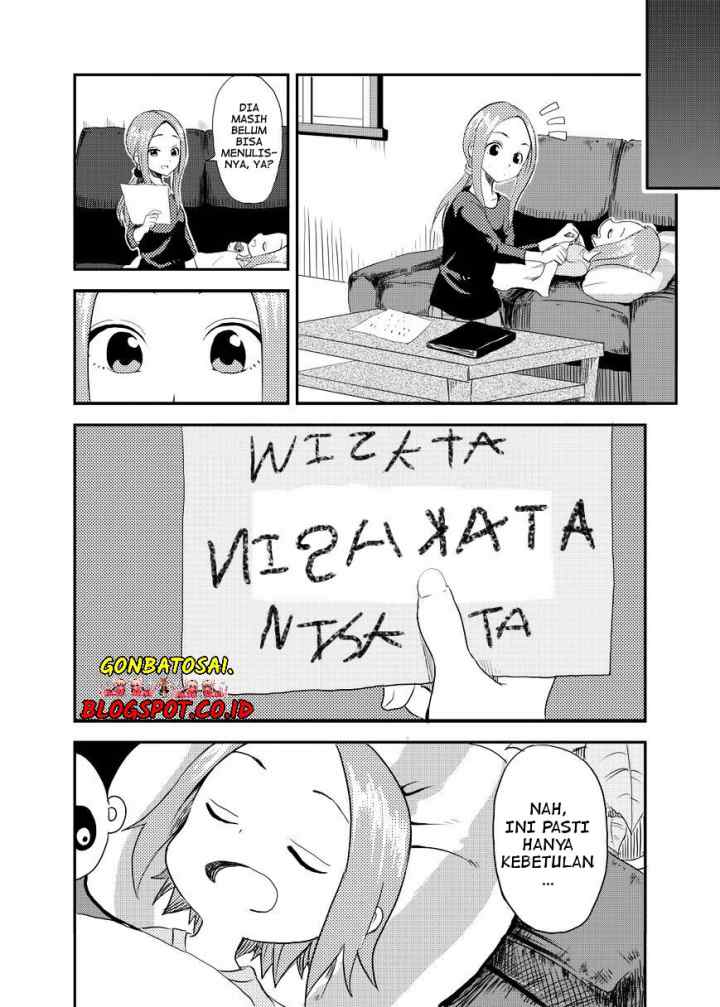 Karakai Jouzu no (Moto) Takagi-san chapter 1 halaman 9