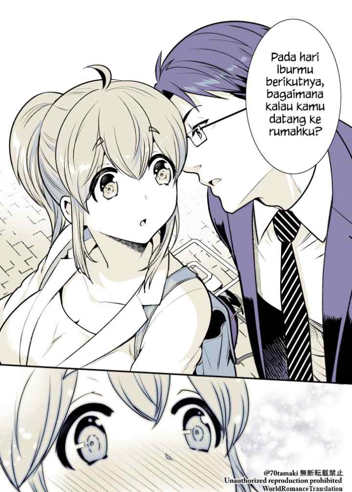 Osananajimi ga Hisabisa ni Saikai Shitara Otagai Kyonyuu ni Natteta chapter 11 halaman 5