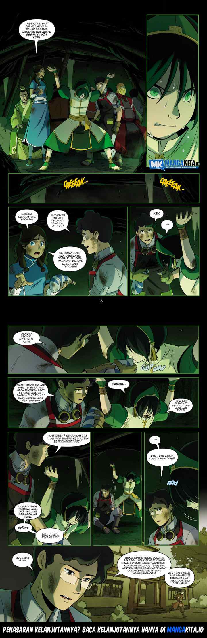 Avatar: The Last Airbender - The Rift chapter 3.1 halaman 5