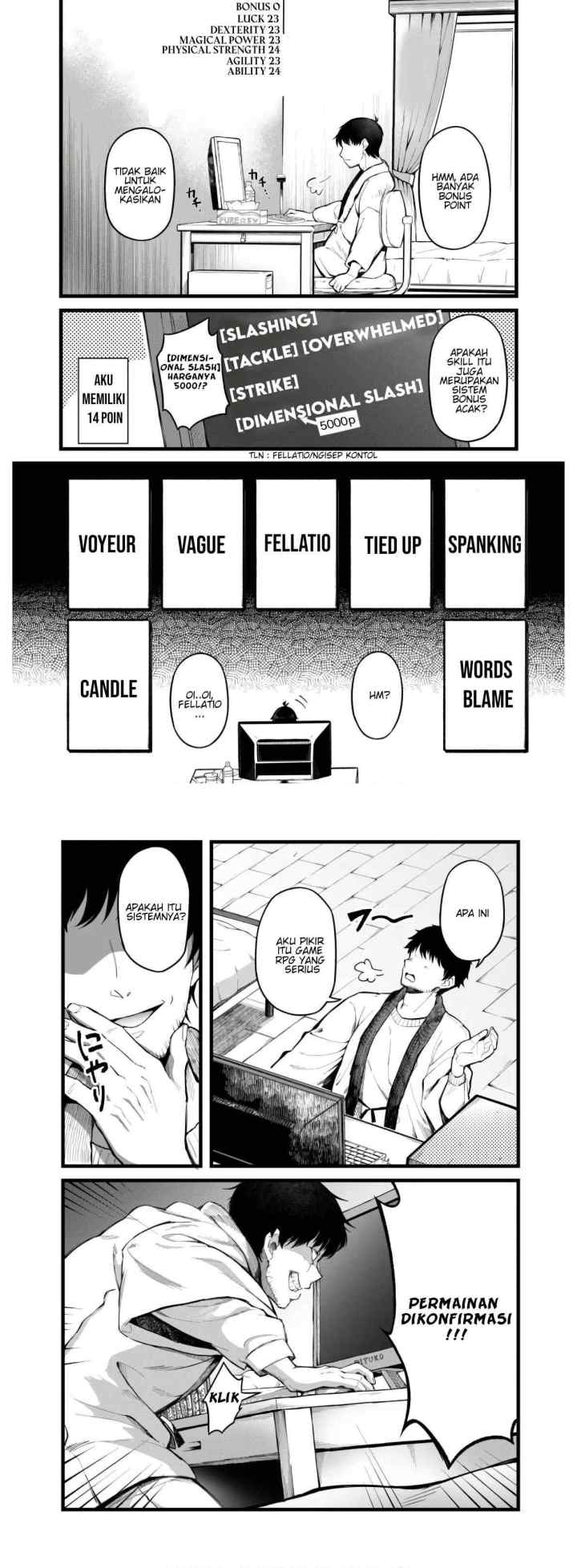 Ero Skill de Isekai Musou the Comic chapter 1 halaman 4