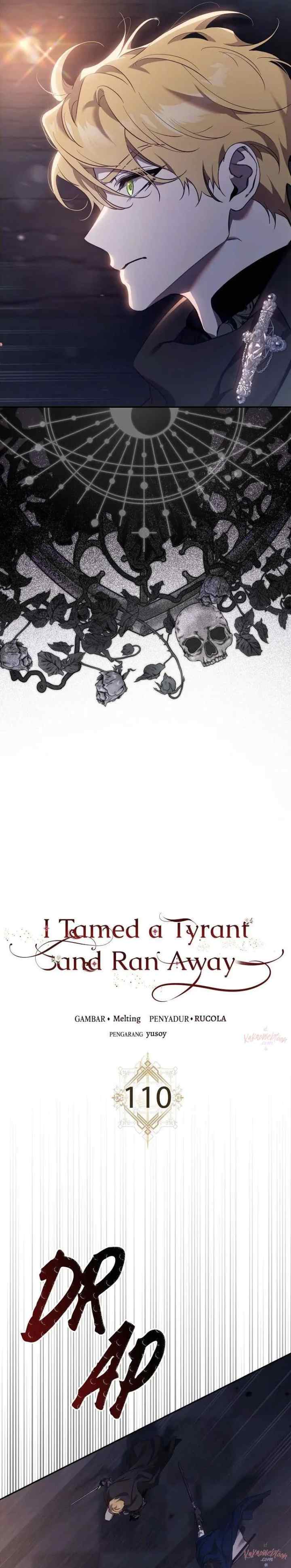I Tamed a Tyrant and Ran Away chapter 110 halaman 8
