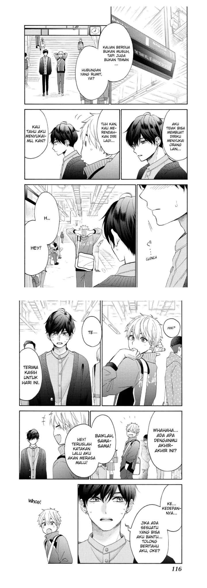 Hananoi-kun to Koi no Yamai chapter 44 halaman 12