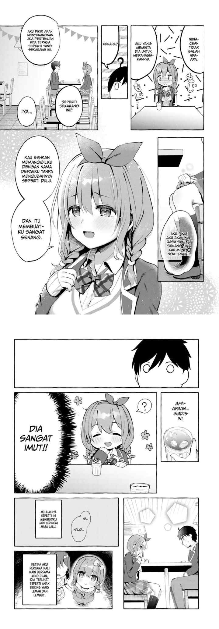 Oppai Momitai-tte Sakendara, Imouto no Tomodachi to Tsukiau Koto ni Narimashita chapter 1 halaman 9