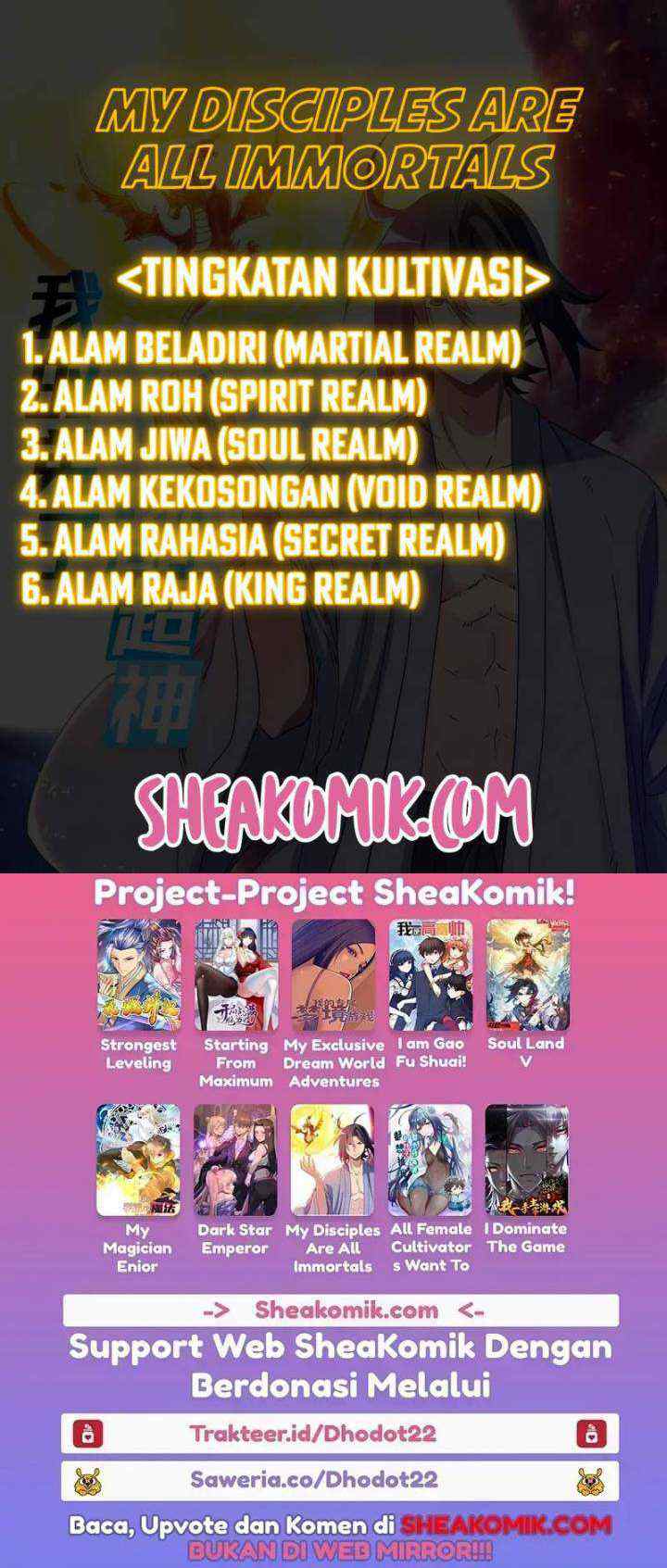 My Disciples Are All Immortals chapter 91 halaman 16