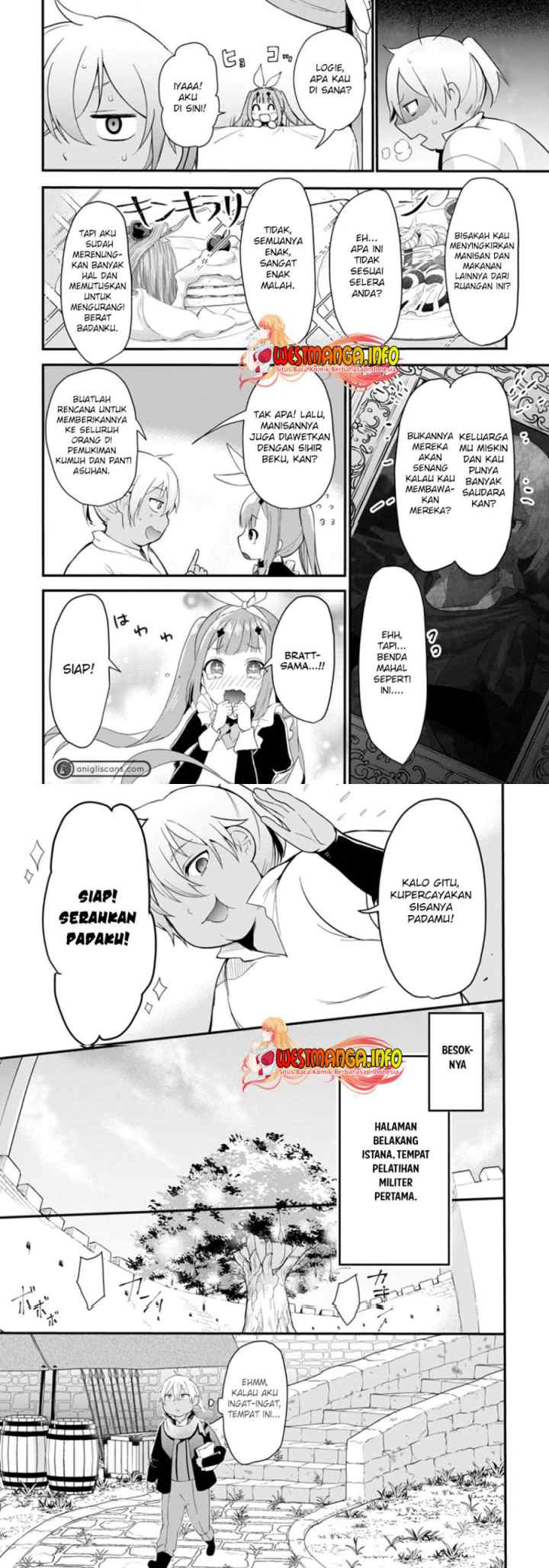 Kurobuta Ouji wa zense o omoidashite kaishin suru akuyaku kyara ni tensei shitanode shibou endo kara nigete itara saikyou ni natte ita chapter 1 halaman 12
