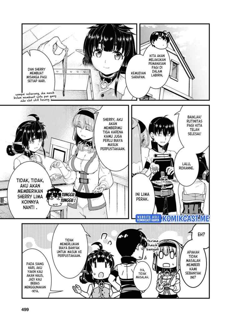 Isekai Meikyuu de Harem wo chapter 62 halaman 11