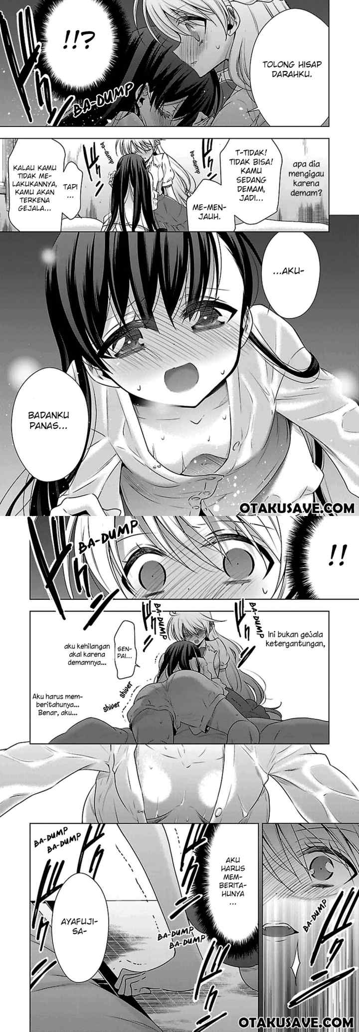 Kyuuketsuki-chan x Kouhai-chan chapter 4 halaman 7