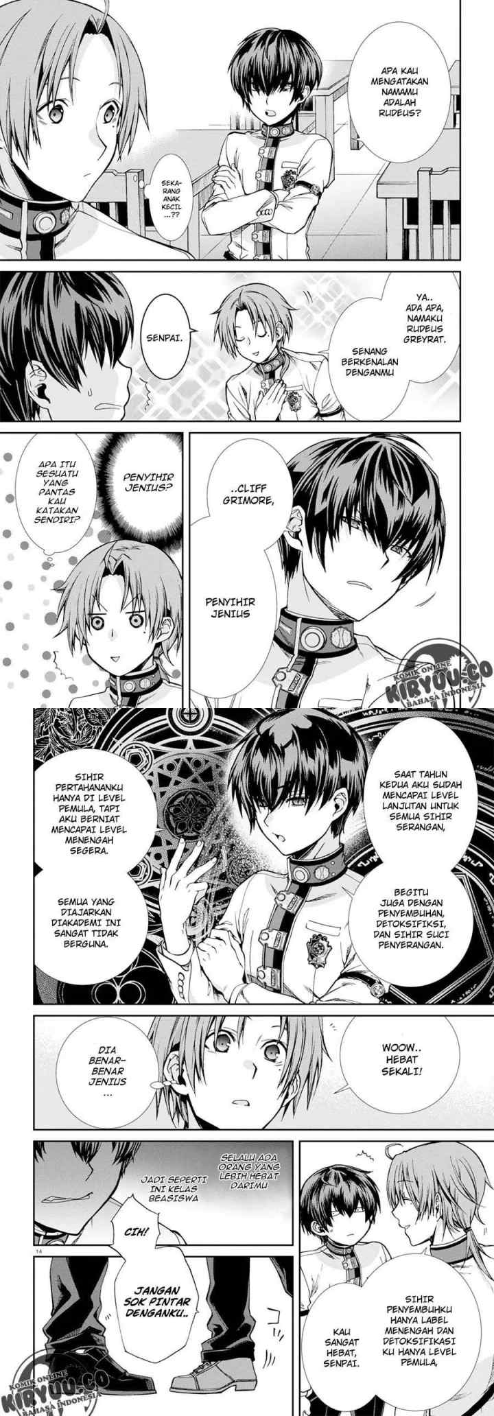 Mushoku Tensei: Isekai Ittara Honki Dasu chapter 55 halaman 8