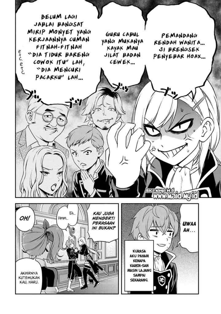 Toshiue Elite Onna Kishi Ga Boku No Mae De Dake Kawaii chapter 6.1 halaman 15