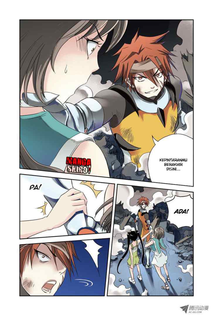 Above the Cloud Sea chapter 9.1 halaman 8