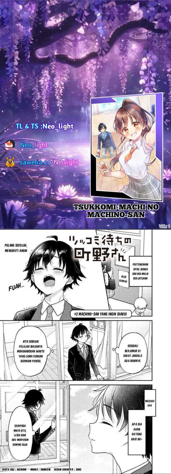 Tsukkomi-machi no Machino-san chapter 2 halaman 10