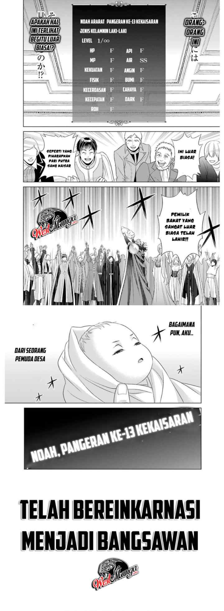Kizoku Tensei: Megumareta Umare kara Saikyou no Chikara wo Eru chapter 1.1 halaman 5