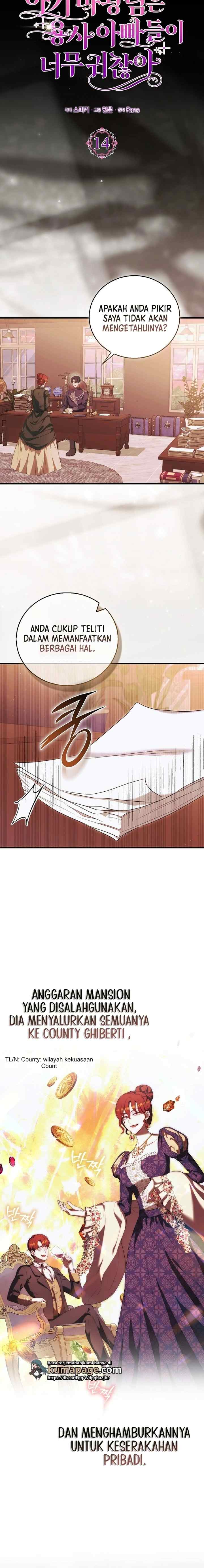 The Little Demon King is Too Bothered by Her Brave Dads chapter 14 halaman 8