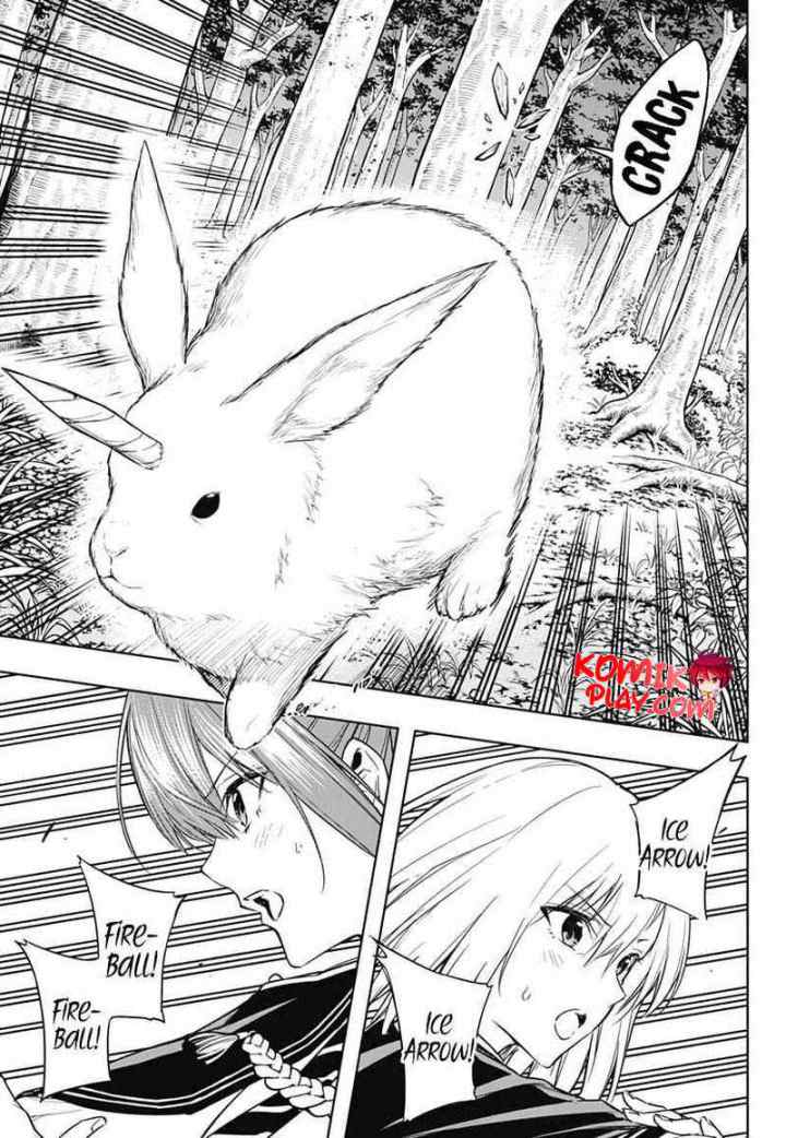 Ouritsu Mahou Gakuen no Saika Sei: Slum Agari no Saikyou Mahoushi, Kizoku darake no Gakuen de Musou suru chapter 37 halaman 13