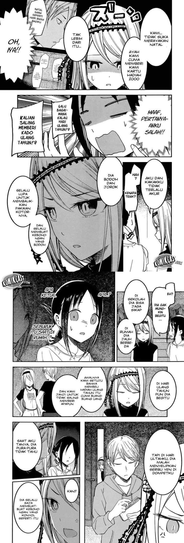 Kaguya-sama wa Kokurasetai: Tensai-tachi no Renai Zunousen chapter 52 halaman 6