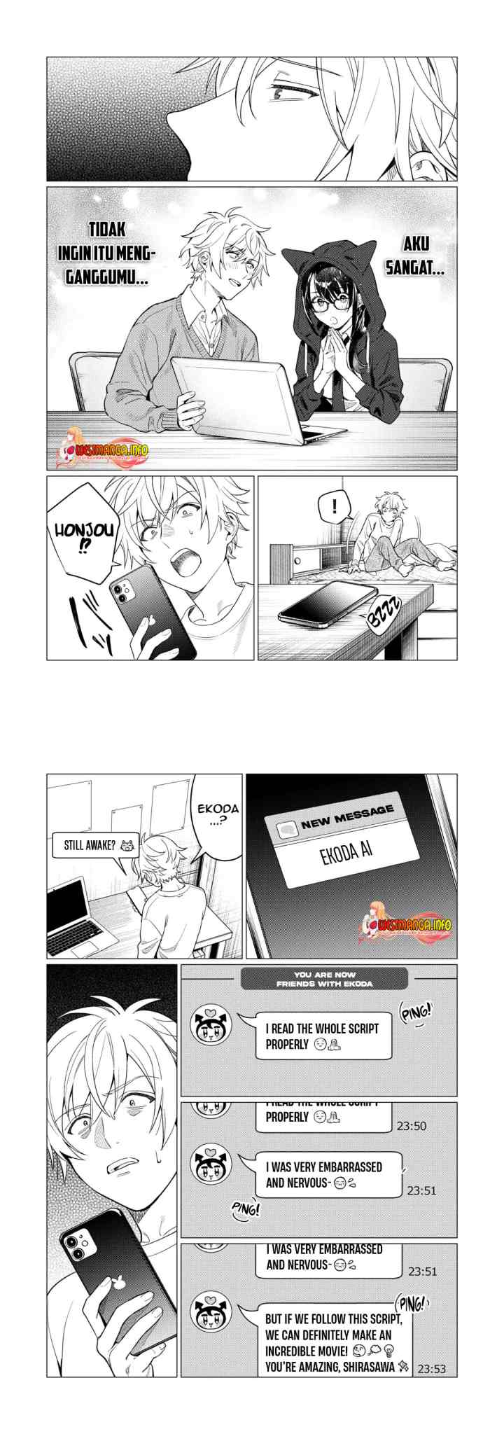 Hajirau Kimi ga Mitainda chapter 15 halaman 8