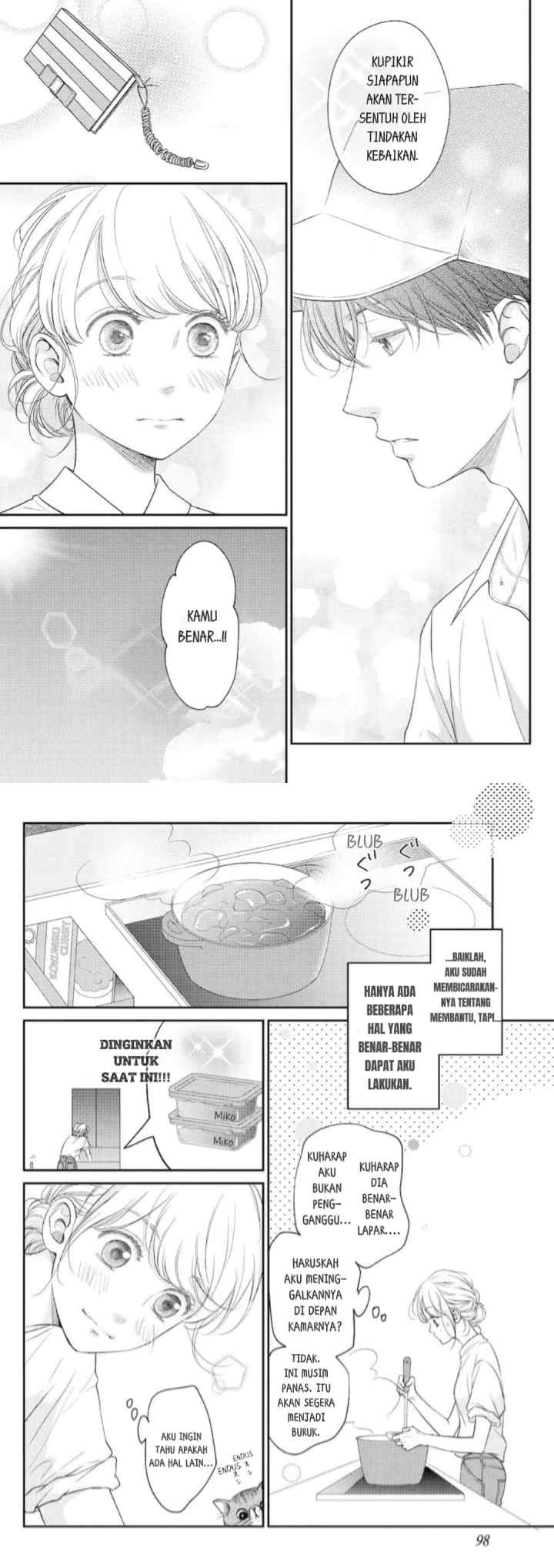 Living no Matsunaga-san chapter 11 halaman 8