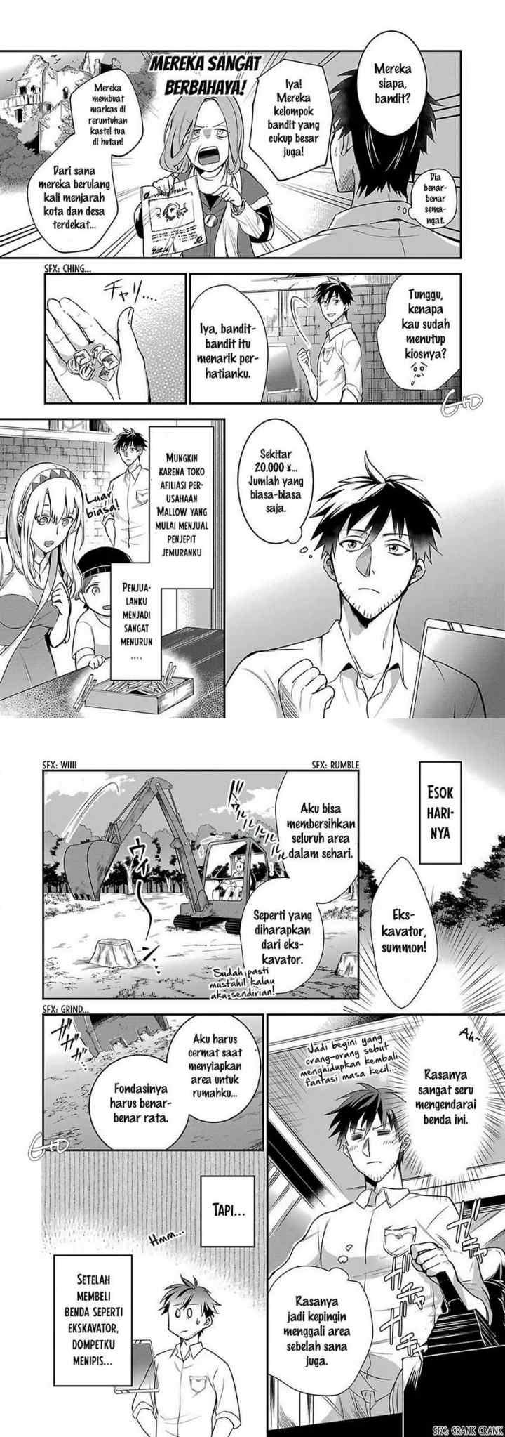 Arafoo Otoko no Isekai Tsuhan Seikatsu chapter 4 halaman 8