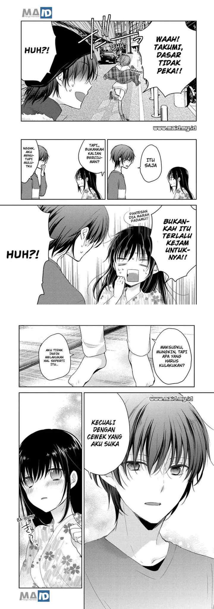 Midara na Ao-chan wa Benkyou ga Dekinai chapter 6 halaman 15