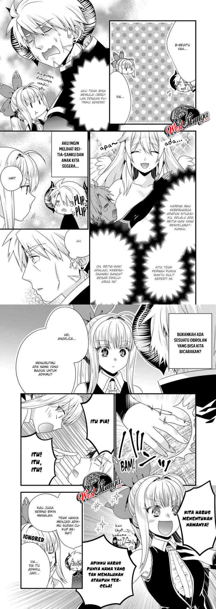 Maou Desu Onna Yuusha no Hahaoya to Saikon Shita no de, Onna Yuusha ga Giri no Musume ni Narimashita chapter 49 halaman 4