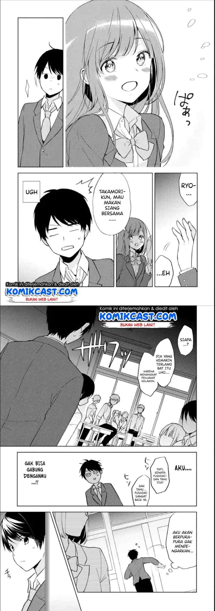 Chikan Saresou ni Natteiru S-kyuu Bishoujo wo Tasuketara Tonari no Seki no Osanajimi datta chapter 2 halaman 5