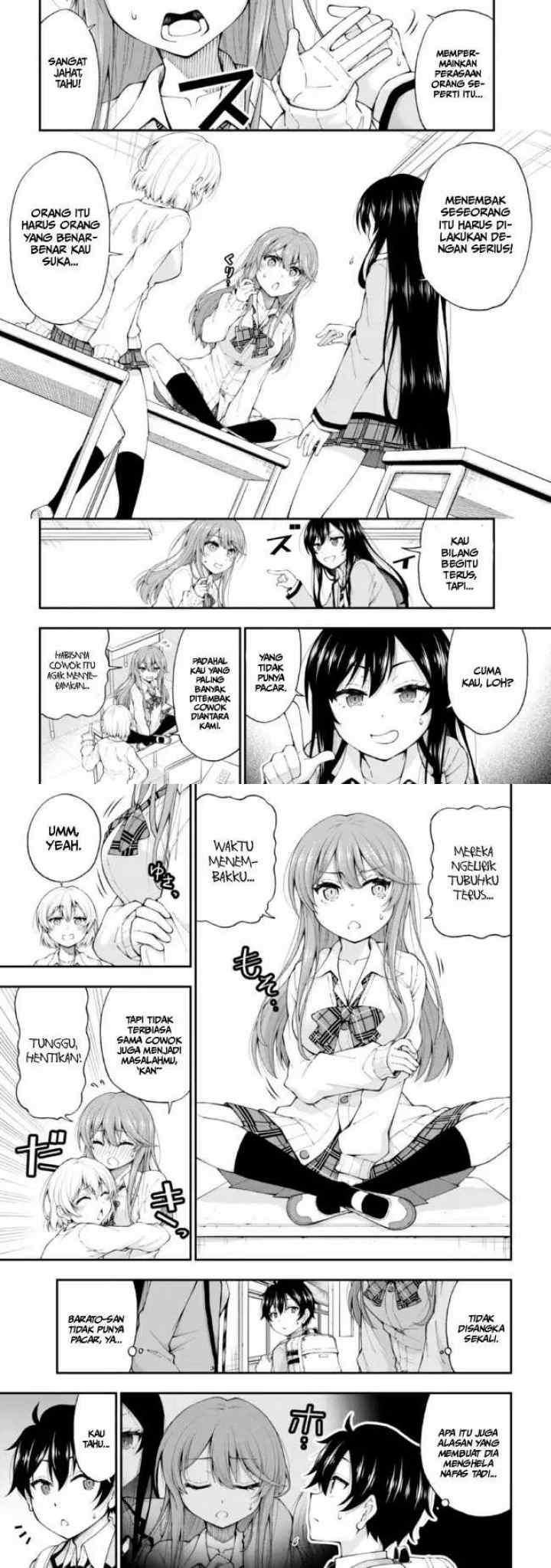 Inkya no Boku ni Batsu Game ni Kokuhaku Shitekita Hazu no Gyaru ga, Doumitemo Boku ni Betahore Desu chapter 1.1 halaman 5