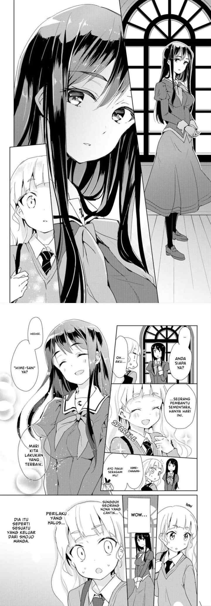 Watashi no Yuri wa Oshigoto desu! chapter 1 halaman 9
