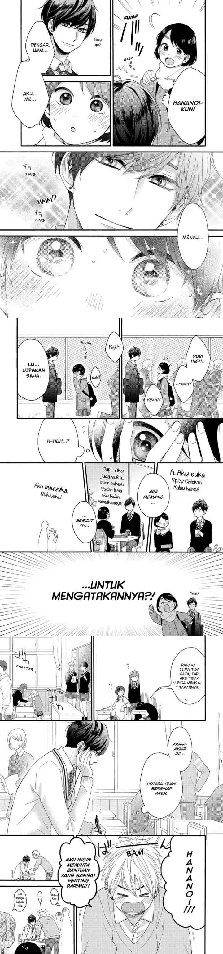 Hananoi-kun to Koi no Yamai chapter 9 halaman 4