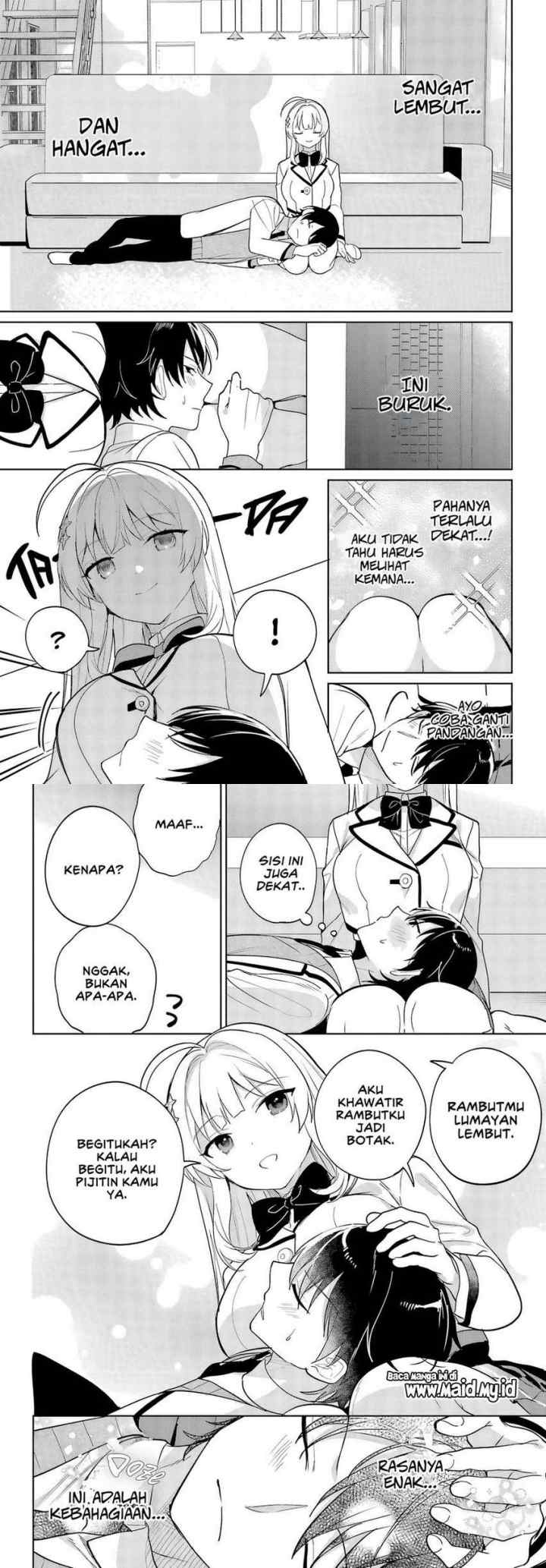 Remote Jugyou ni Nattara Class 1 no Bishoujo to Doukyo Suru Koto ni Natta chapter 6 halaman 8