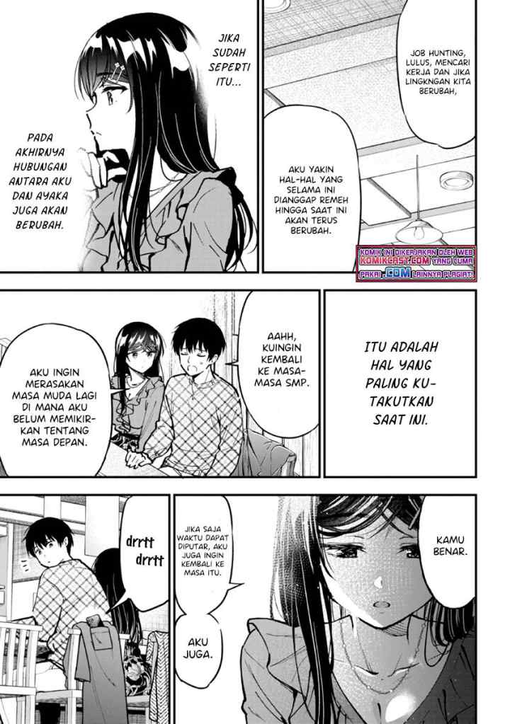 Kanojo ni Uwaki Sareteita Ore ga Koakuma na Kouhai ni Natsukarete Imasu chapter 4 halaman 11