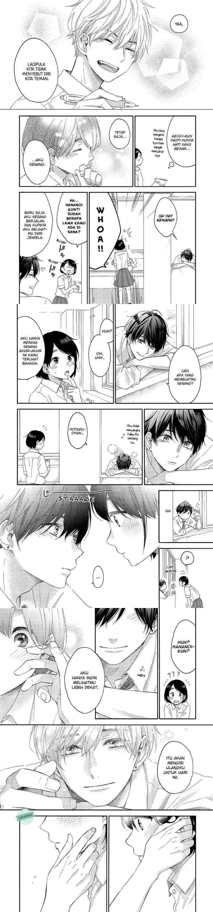 Hananoi-kun to Koi no Yamai chapter 25 halaman 4