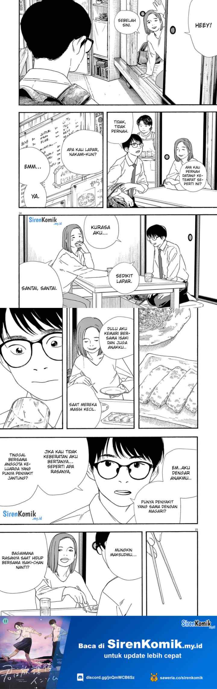 Kimi wa Houkago Insomnia chapter 97 halaman 8