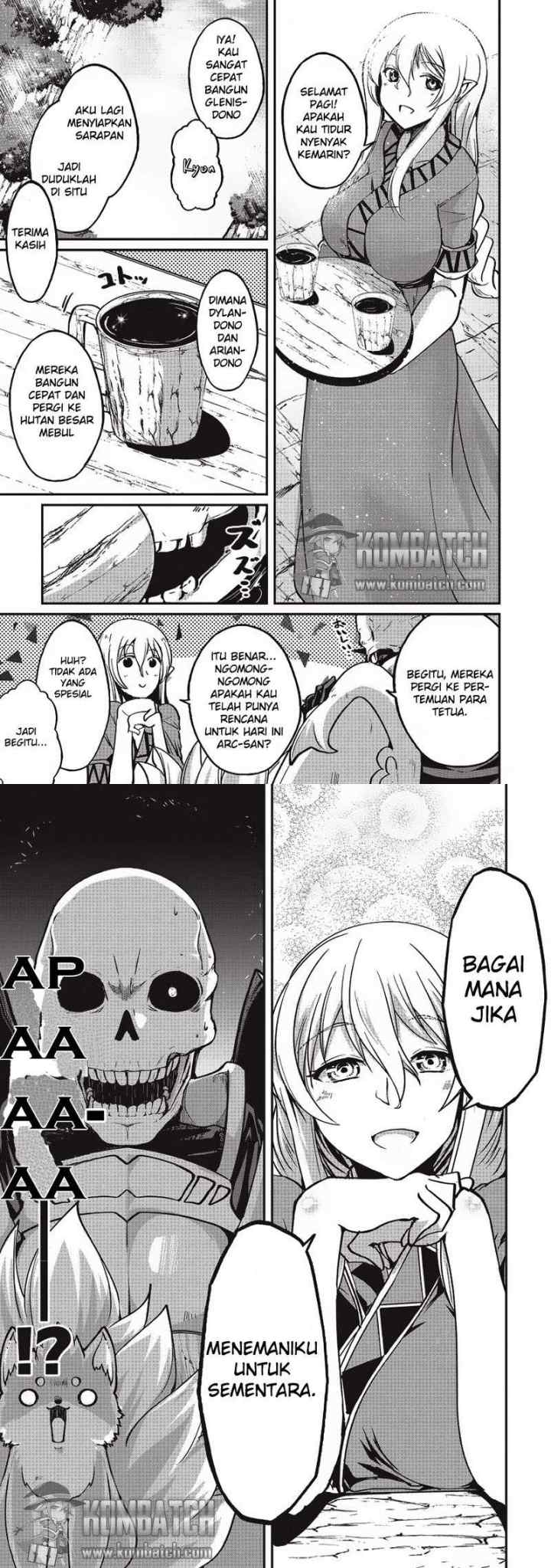 Gaikotsu Kishi-sama, Tadaima Isekai e Odekakechuu chapter 9 halaman 11