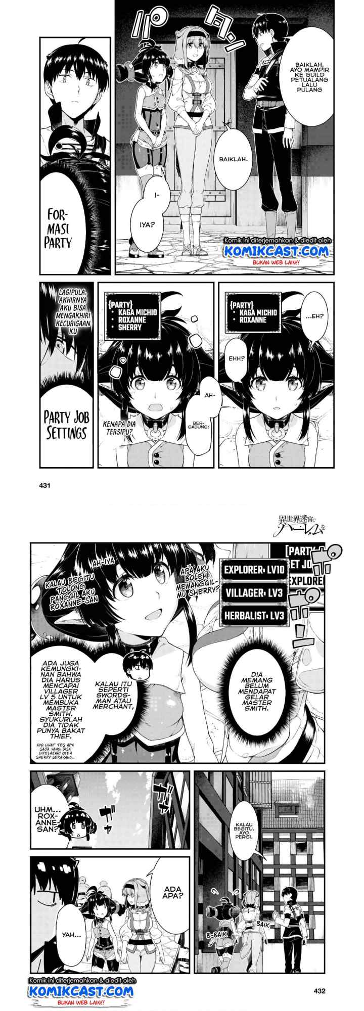 Isekai Meikyuu de Harem wo chapter 38 halaman 13