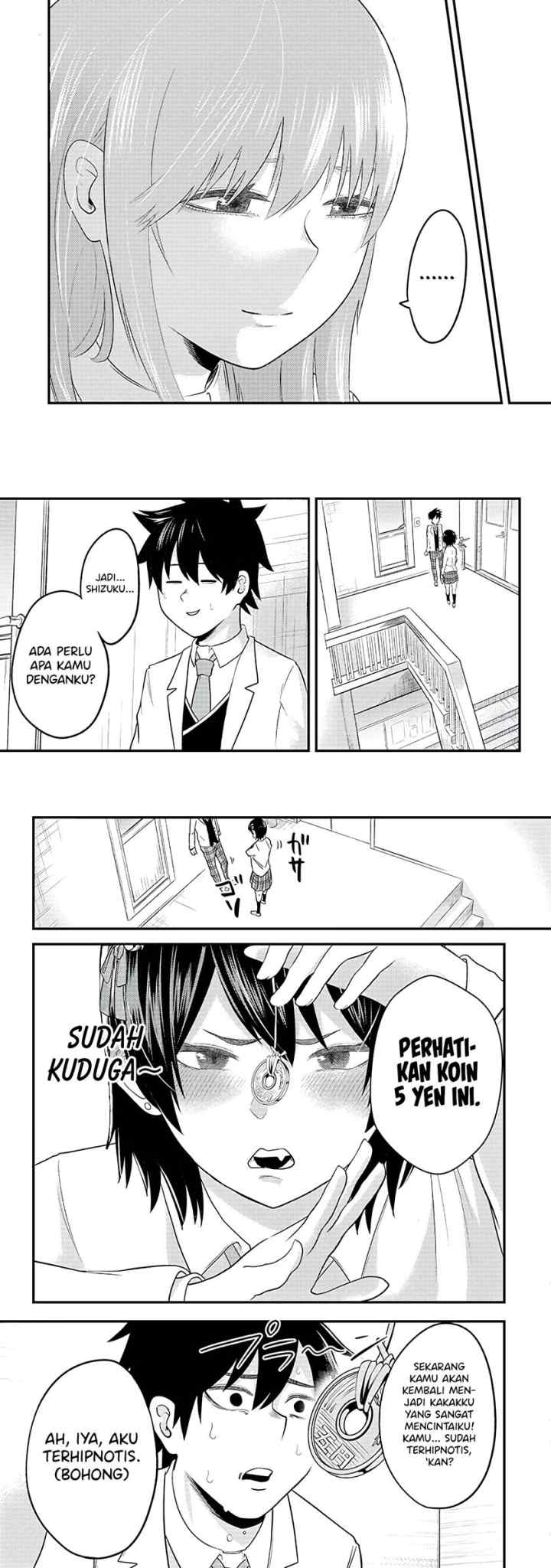 Mainichi Shine Shine Itte Kuru Gimai ga, Ore ga Nete Iru Suki ni Saimin-jutsu de Hore Saseyou to Shite Kurundakedo…! chapter 4 halaman 6