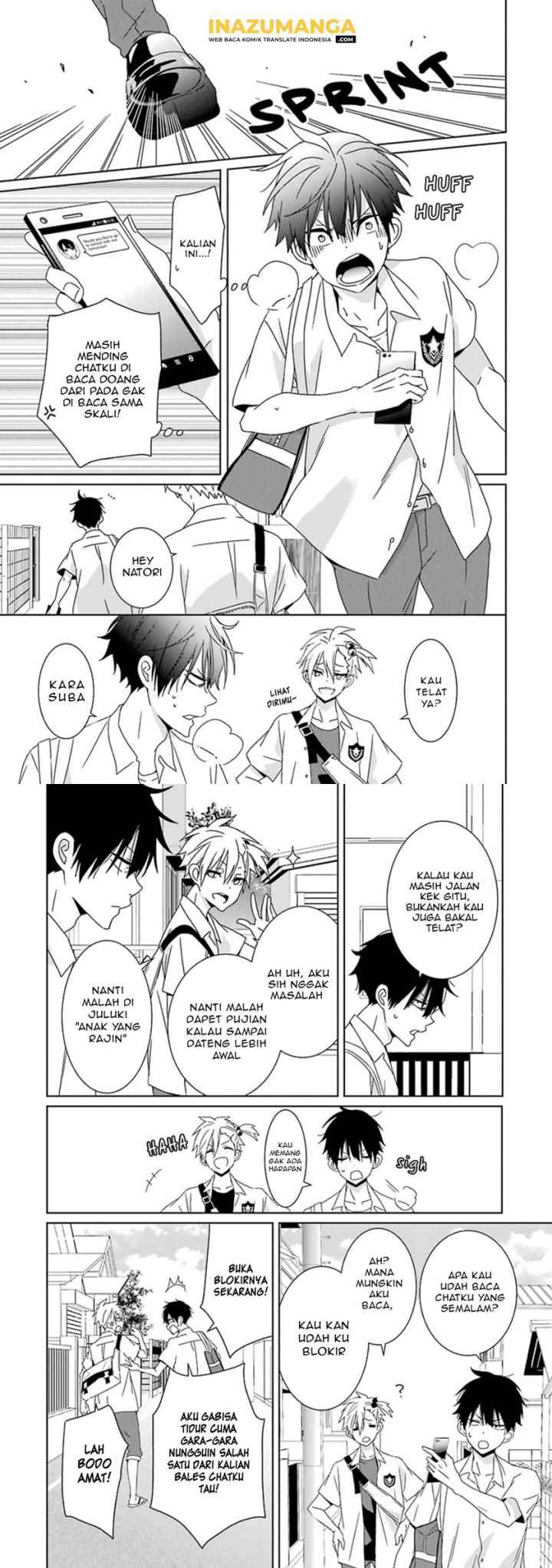 Mitsuru Bocchan wa Bocchi chapter 6 halaman 4