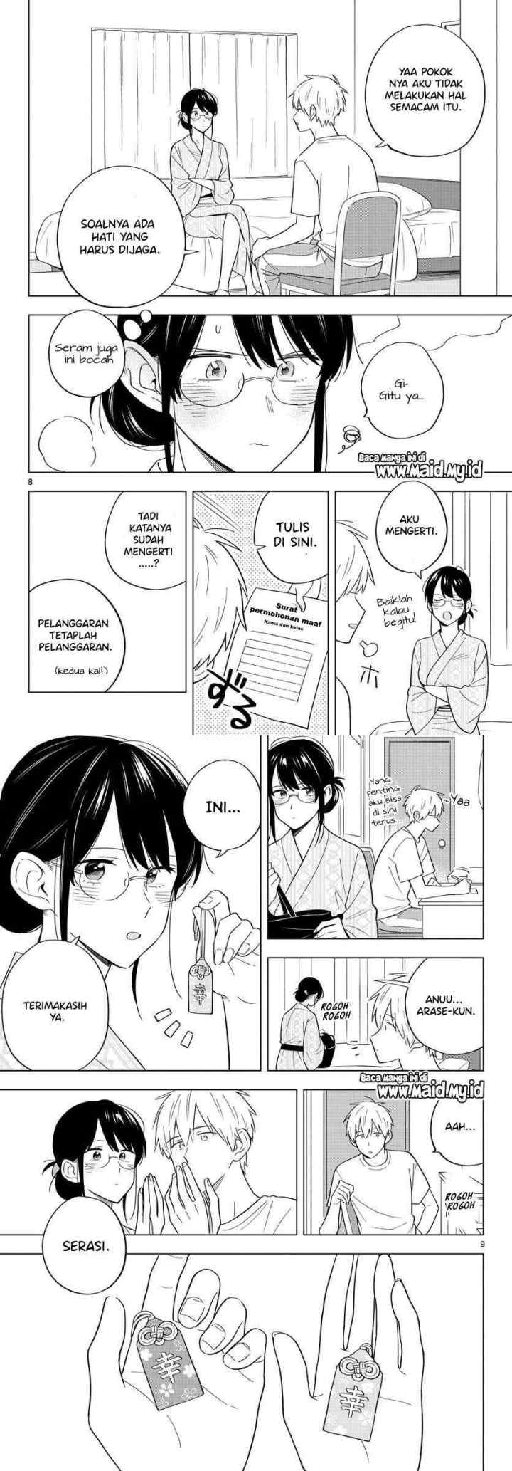 Sensei wa Koi wo Oshierarenai chapter 36 halaman 5