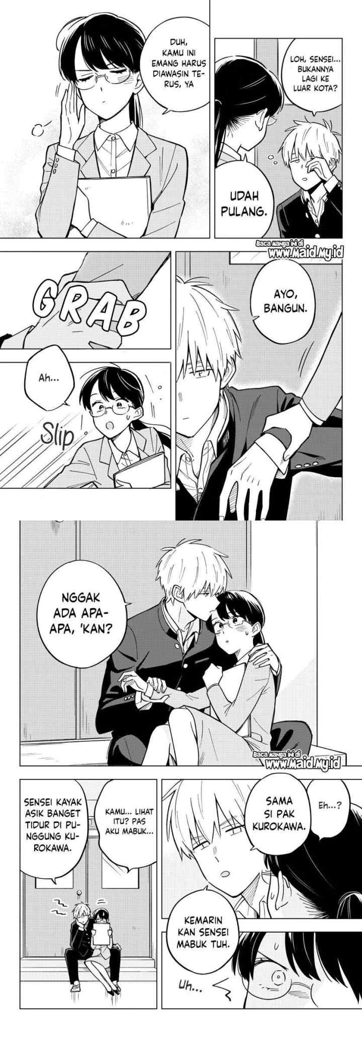Sensei wa Koi wo Oshierarenai chapter 28 halaman 6