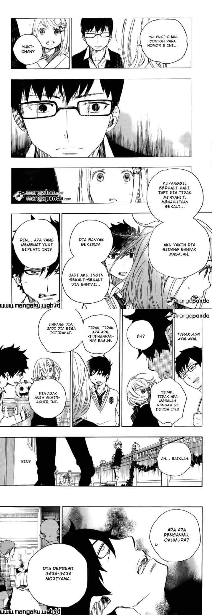 Ao No Exorcist chapter 46 halaman 7