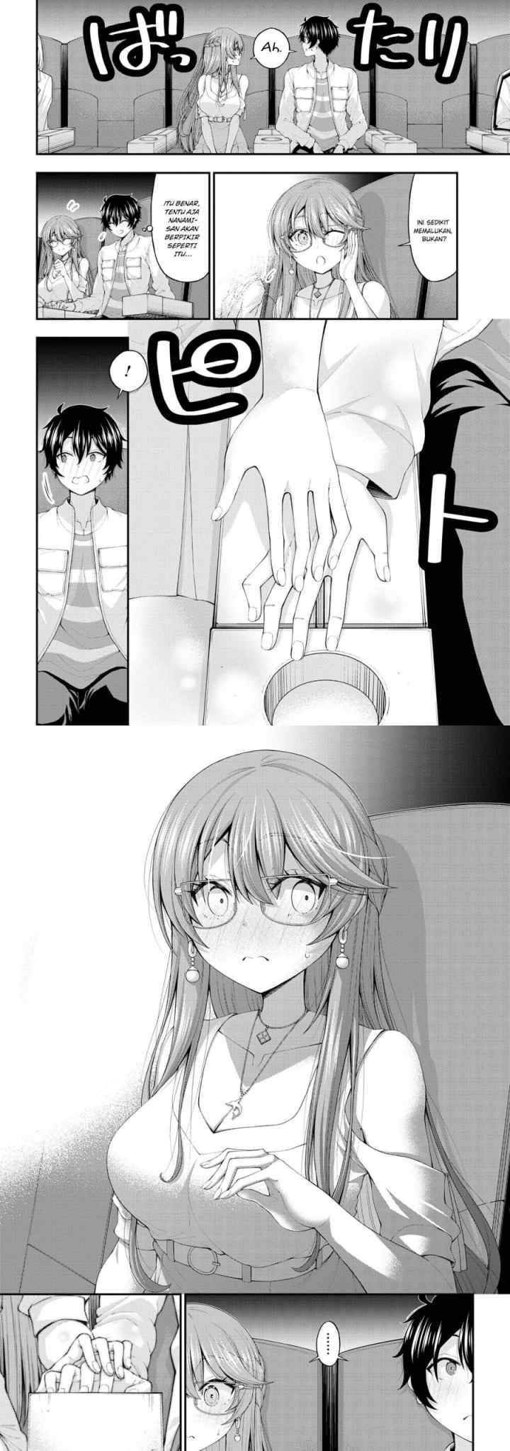Inkya no Boku ni Batsu Game ni Kokuhaku Shitekita Hazu no Gyaru ga, Doumitemo Boku ni Betahore Desu chapter 13 halaman 8