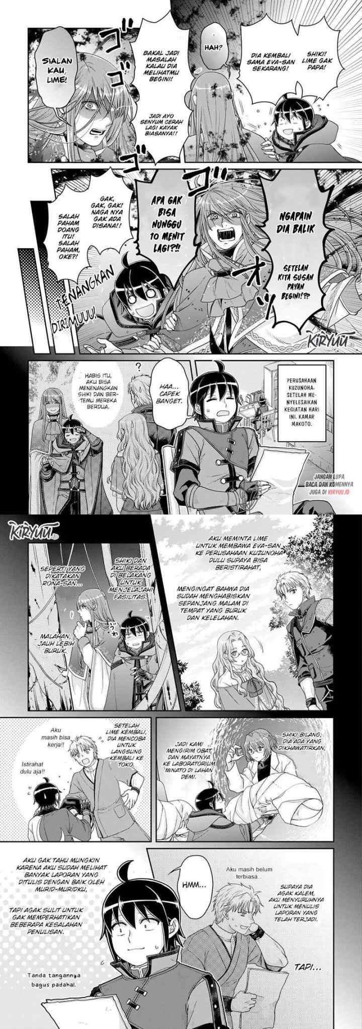 Tsuki ga Michibiku Isekai Douchuu chapter 86 halaman 6
