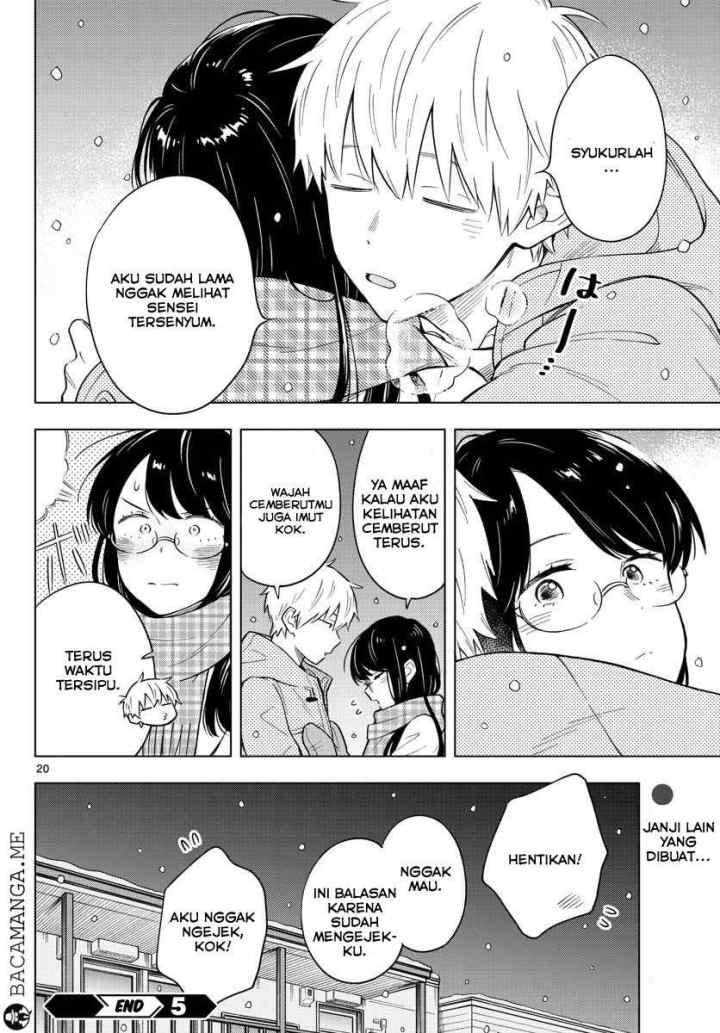 Sensei wa Koi wo Oshierarenai chapter 12 halaman 20