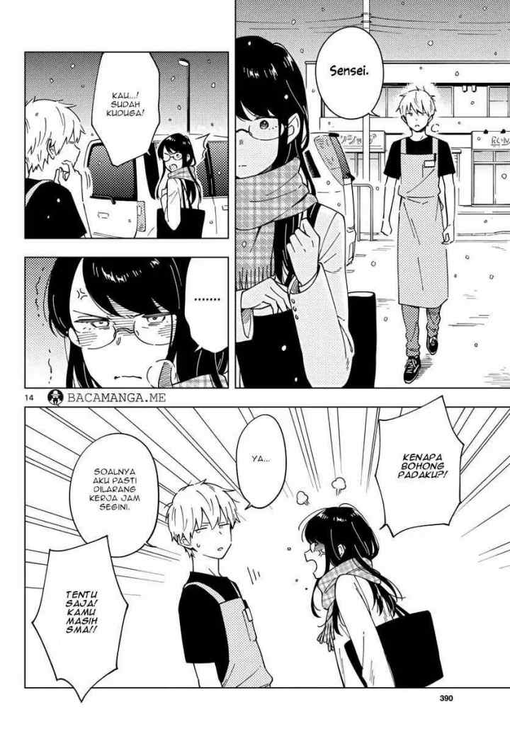 Sensei wa Koi wo Oshierarenai chapter 5 halaman 15
