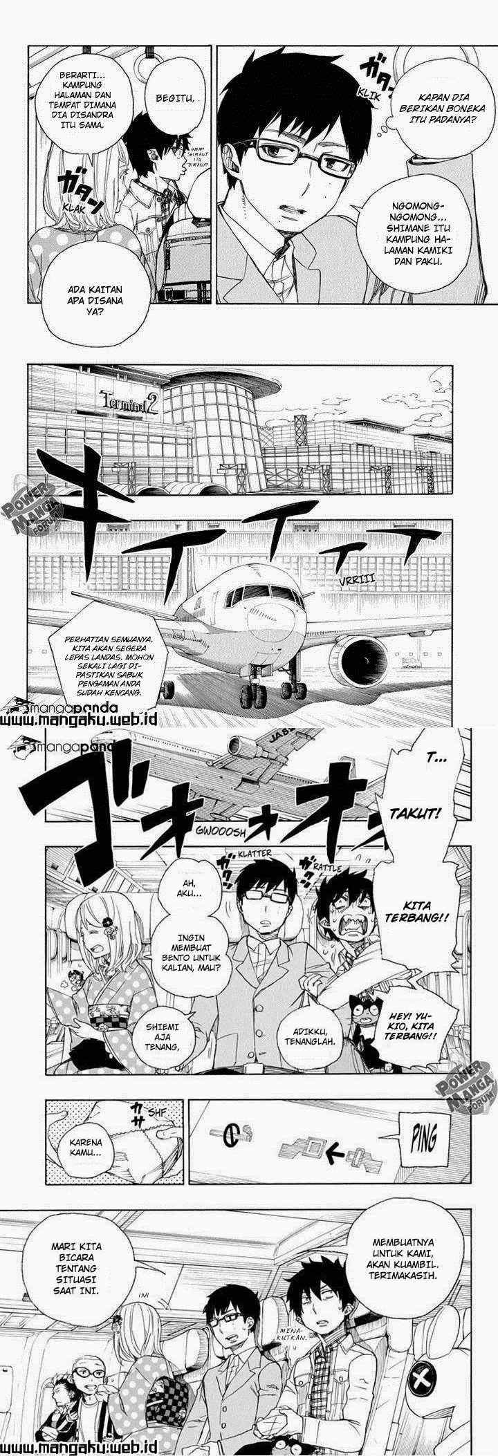 Ao No Exorcist chapter 50 halaman 6