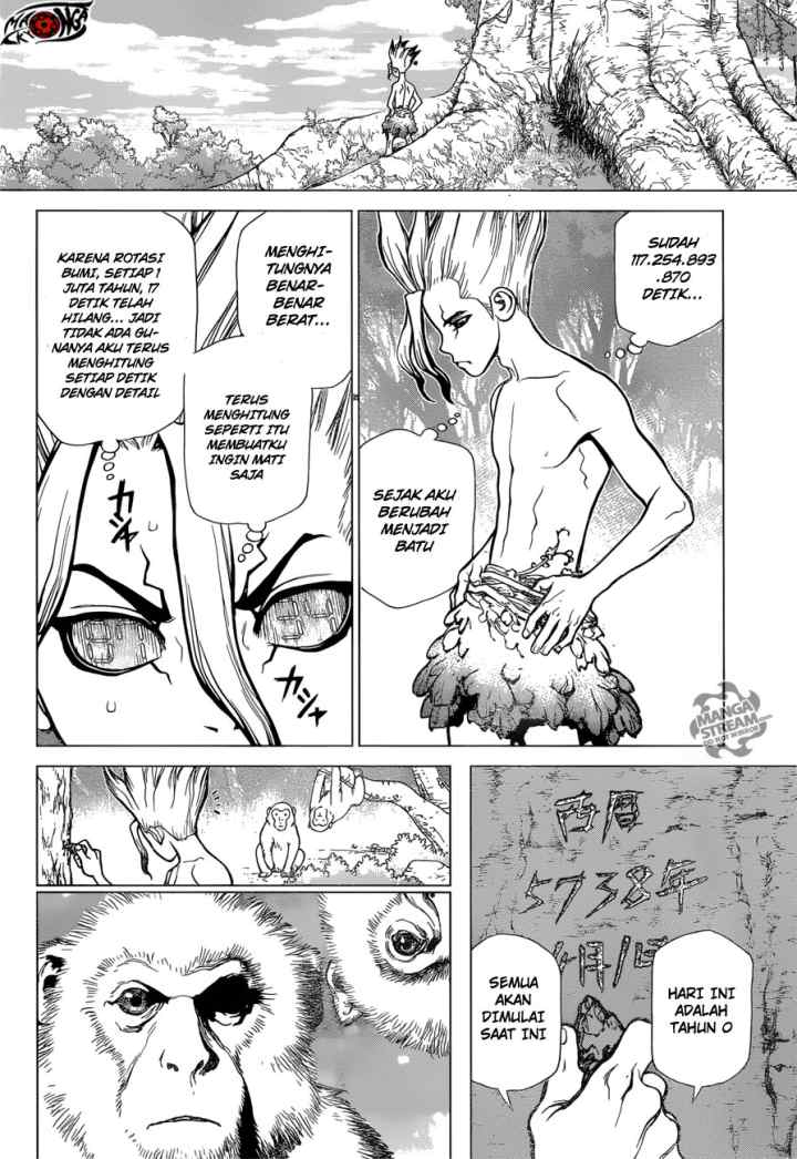 Dr. Stone chapter 13 halaman 8