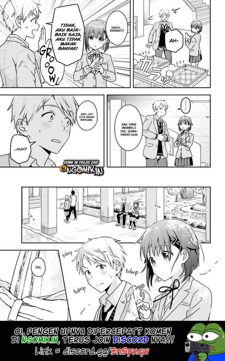 Koe no Chiisai Komori-san to Kuso Deka Oogoe no Oobayashi-kun chapter 5 halaman 4