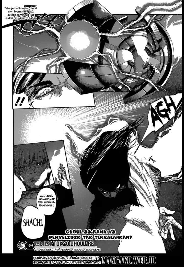 Tokyo Ghoul re chapter 64 halaman 19