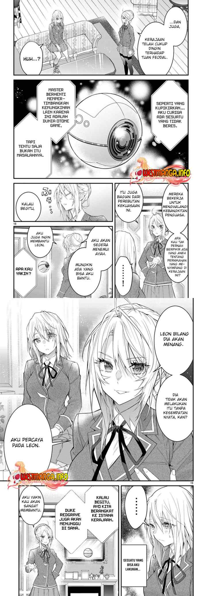 Otome Game Sekai wa Mob ni Kibishii Sekai Desu chapter 50 halaman 10