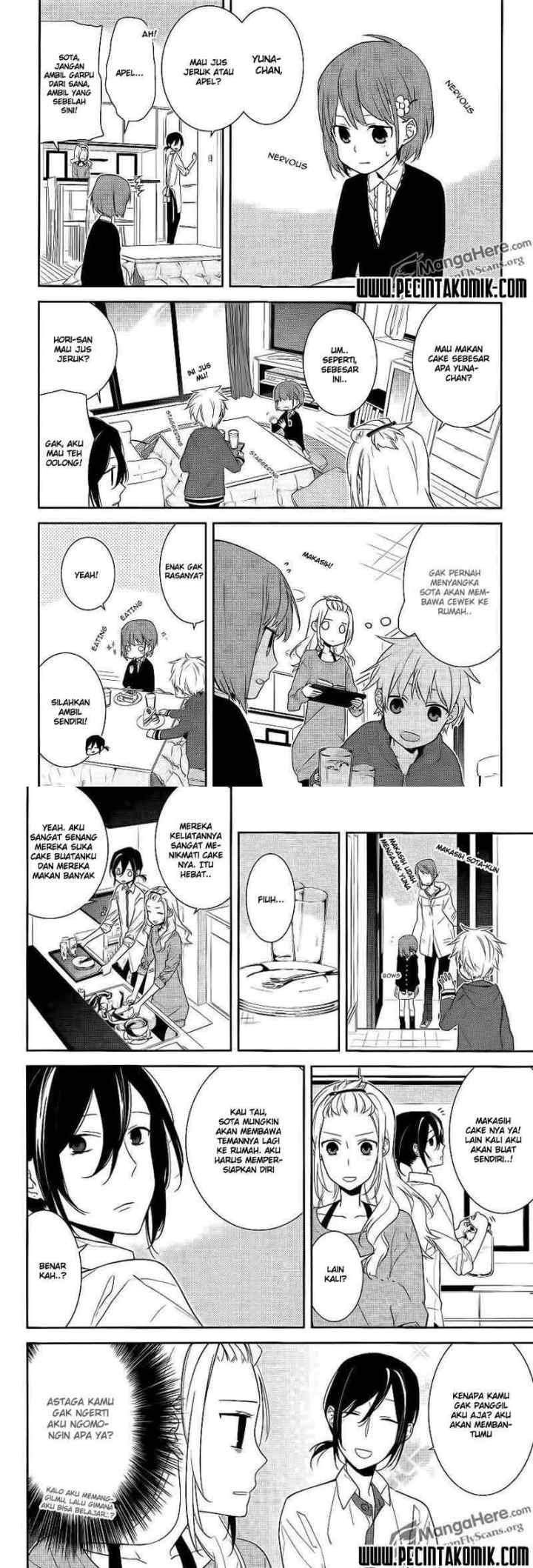 Horimiya chapter 8 halaman 5